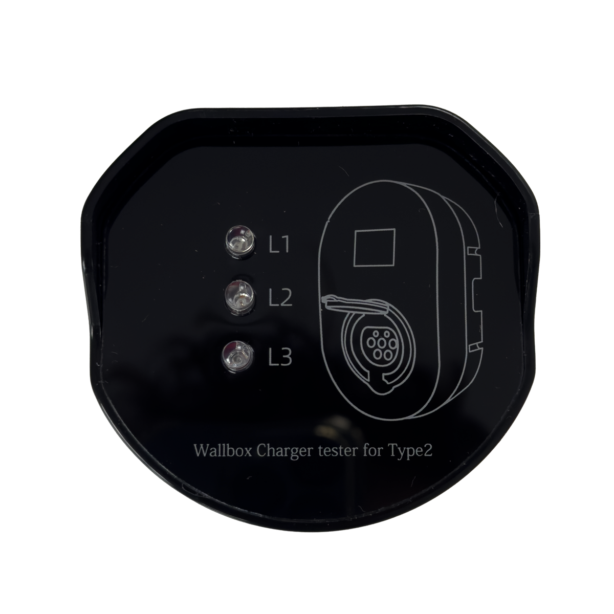 Comprobador de estaciones de carga para vehículos eléctricos (tipo 2)