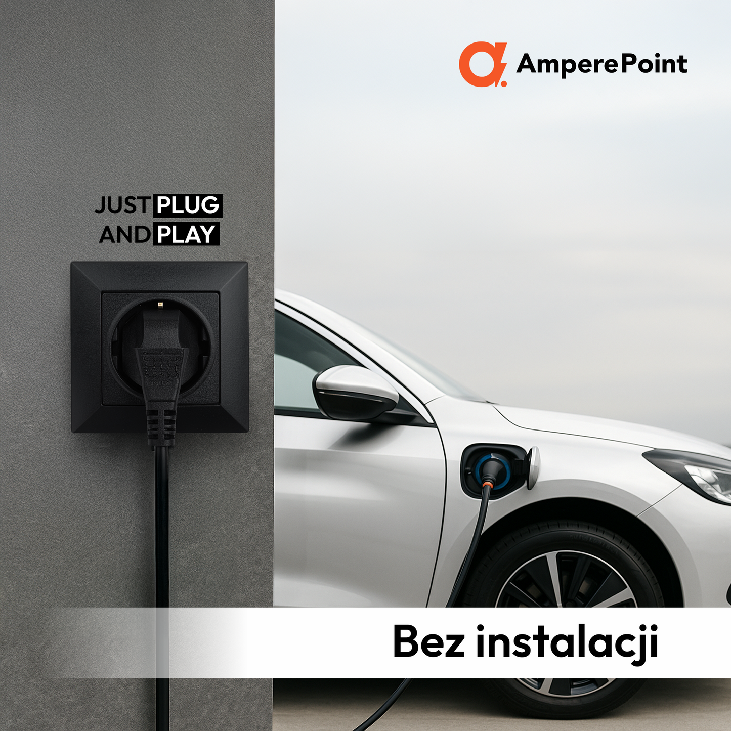 Cargador portátil para vehículo eléctrico 3.7kW Tipo 1