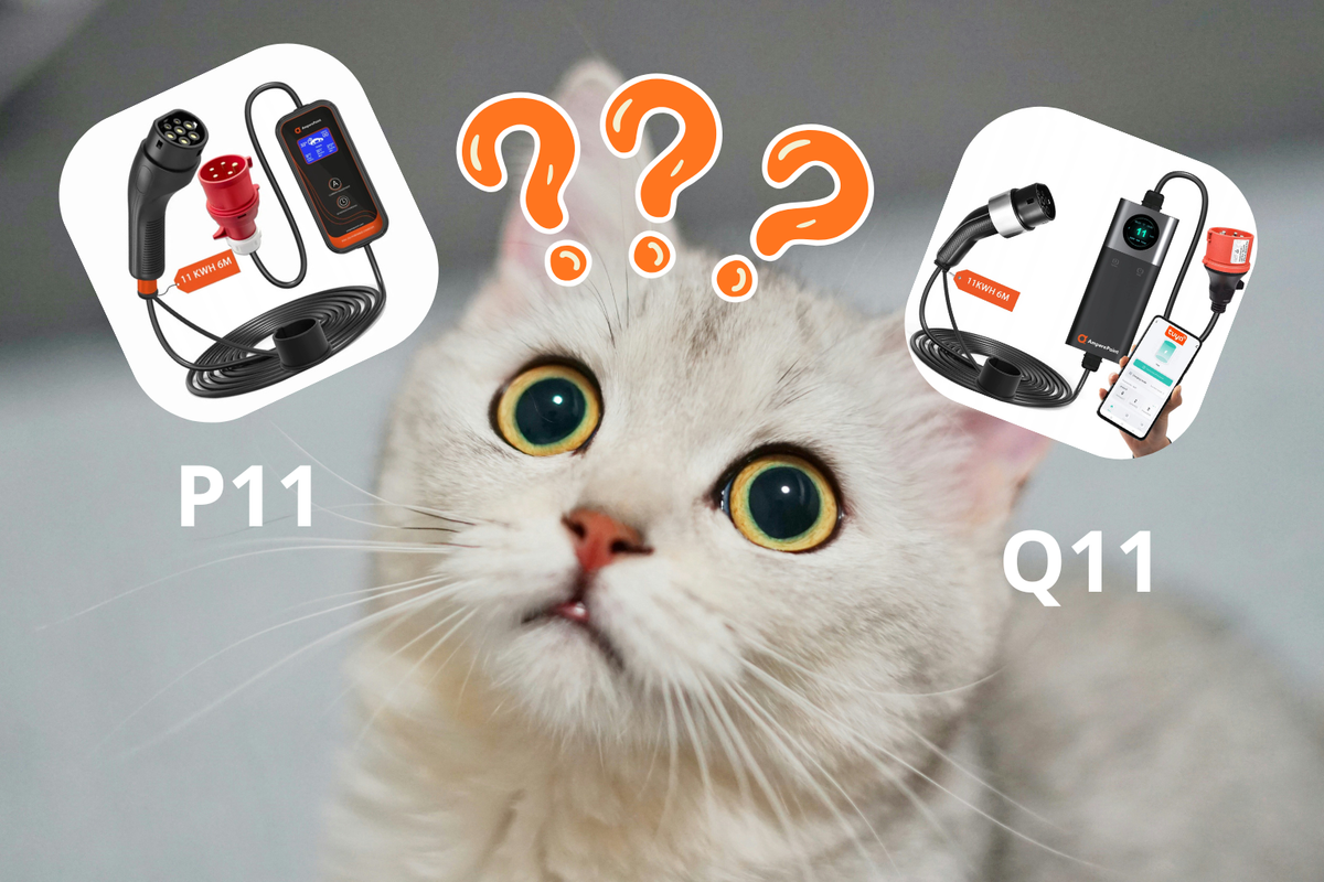 P11 frente a Q11: ¿Cuál cargador de 11 kW deberías elegir?