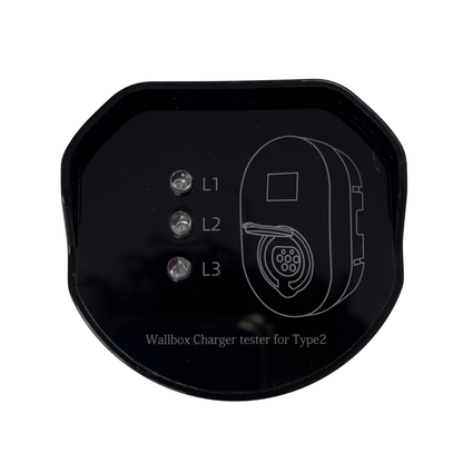 Comprobador de estaciones de carga para vehículos eléctricos (tipo 2) 