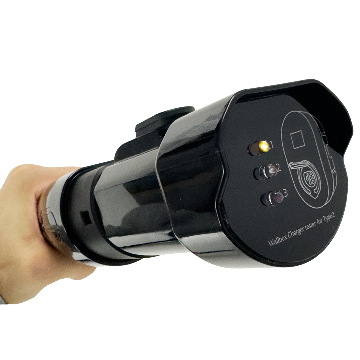 Comprobador de estaciones de carga para vehículos eléctricos (tipo 2) 