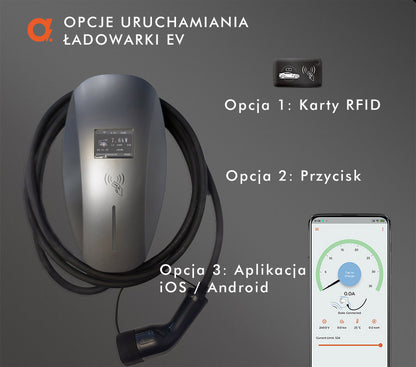 Ładowarka Wallbox EV AMP-32-HM gwiezdna szarość 