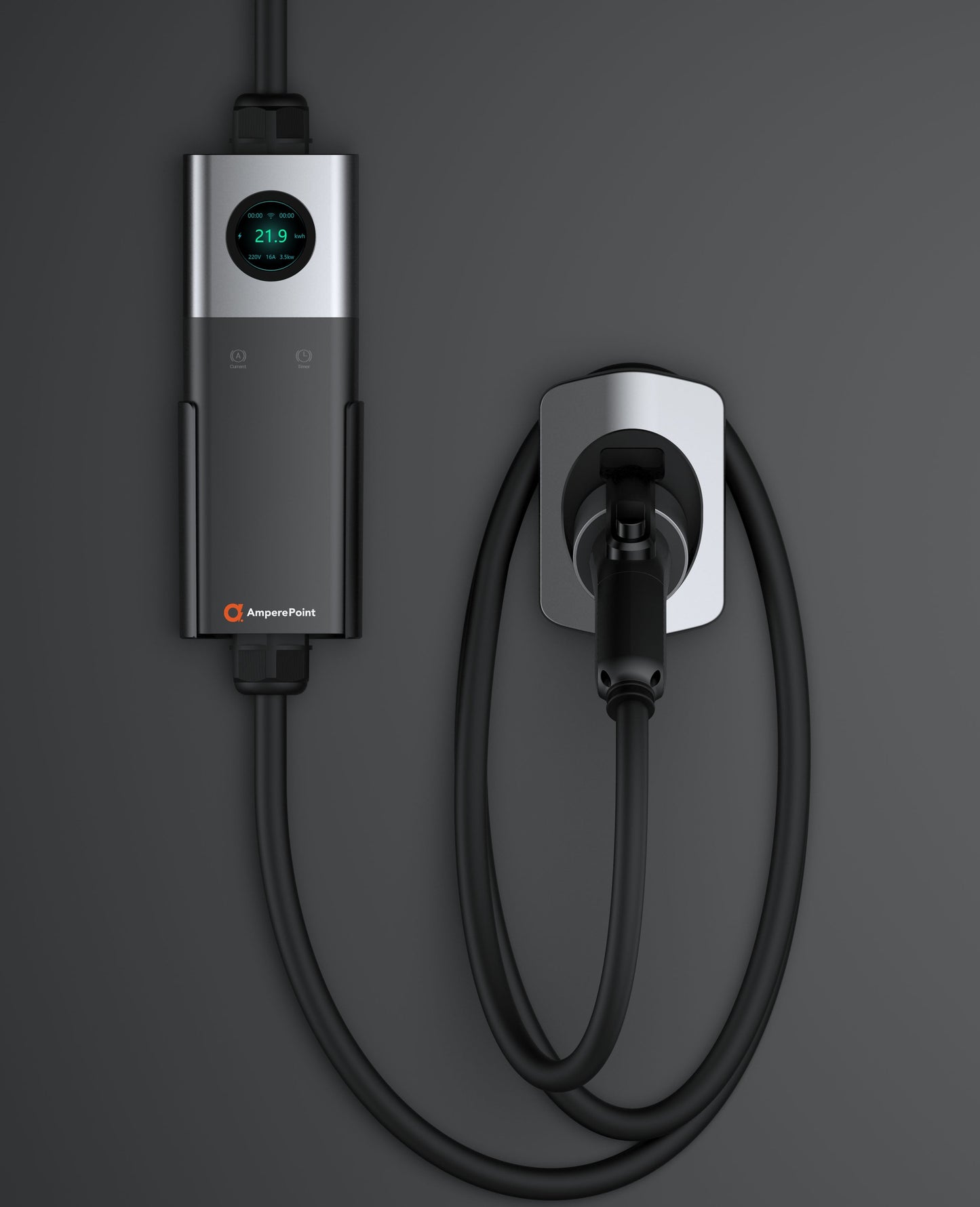 <tc>Tragbares Ladegerät Q11 – 16A, 11 kW, Typ 2 + Adapter</tc>