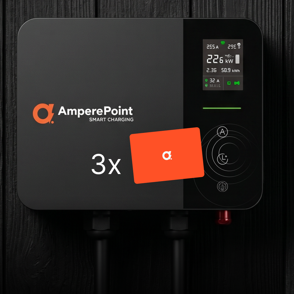 Cargador de vehículo eléctrico Wallbox PRIME 22 kW + Enchufe