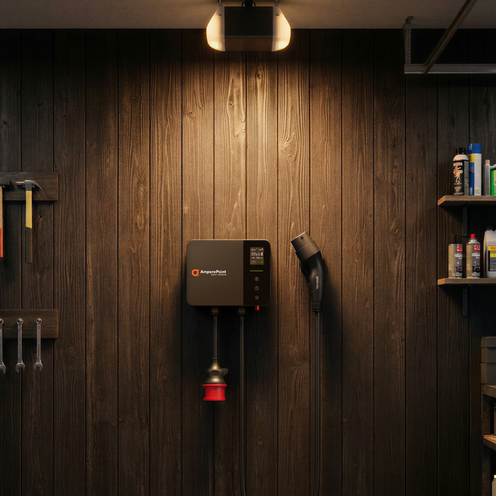 Cargador de vehículo eléctrico Wallbox PRIME 22 kW + Enchufe